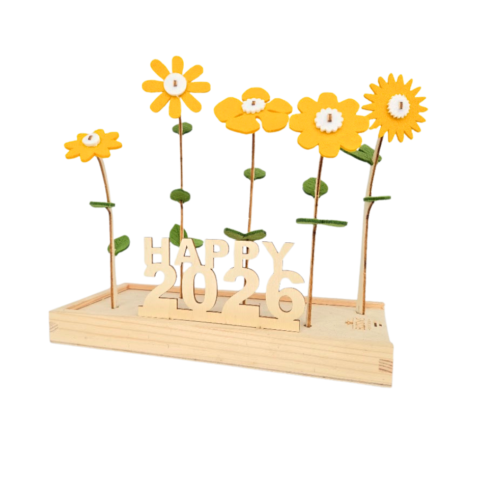 Happy Blooms 'Happy New Year'