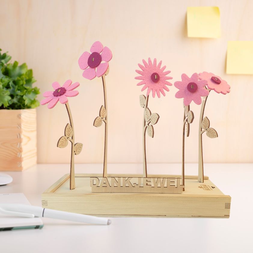 Happy Blooms 'Bedankt' - Blooms out of the Box