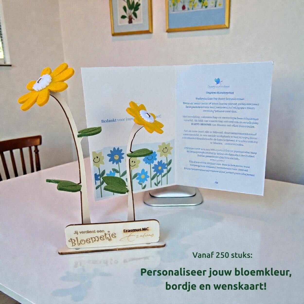 Happy Blooms - Duo 'your logo' - Blooms out of the Box