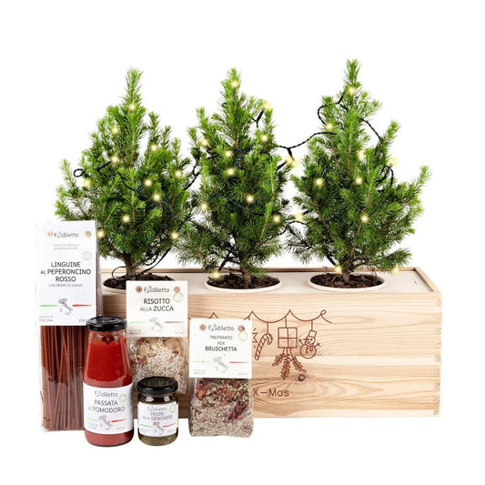 Xmas XL 'Culinary inspiration' - Your logo (vanaf 10) - duurzaam bloem- & plantcadeau | Blooms out of the Box