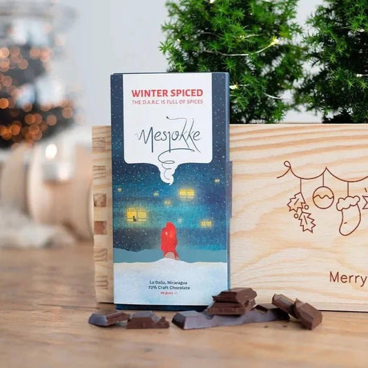 Xmas out of the Box 'Guilty pleasure' - L - Merry Xmas - Blooms out of the Box