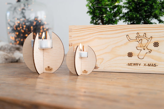 Kerstsfeer op kantoor zonder gedoe: 4 duurzame ideeën - Blooms out of the Box