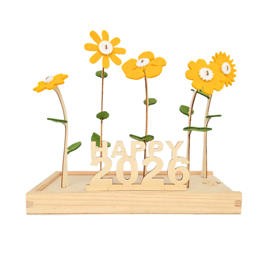 Happy Blooms 'Happy New Year'