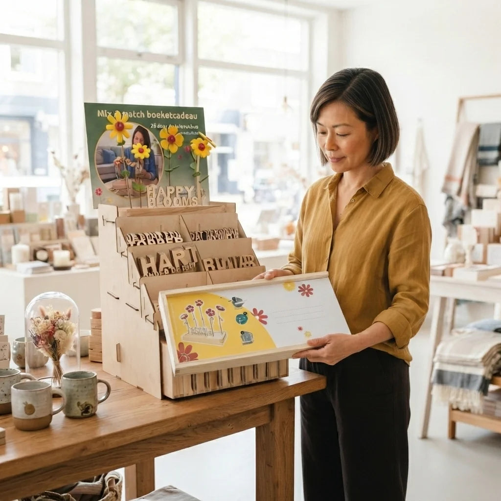 Reseller BloomsBox display set