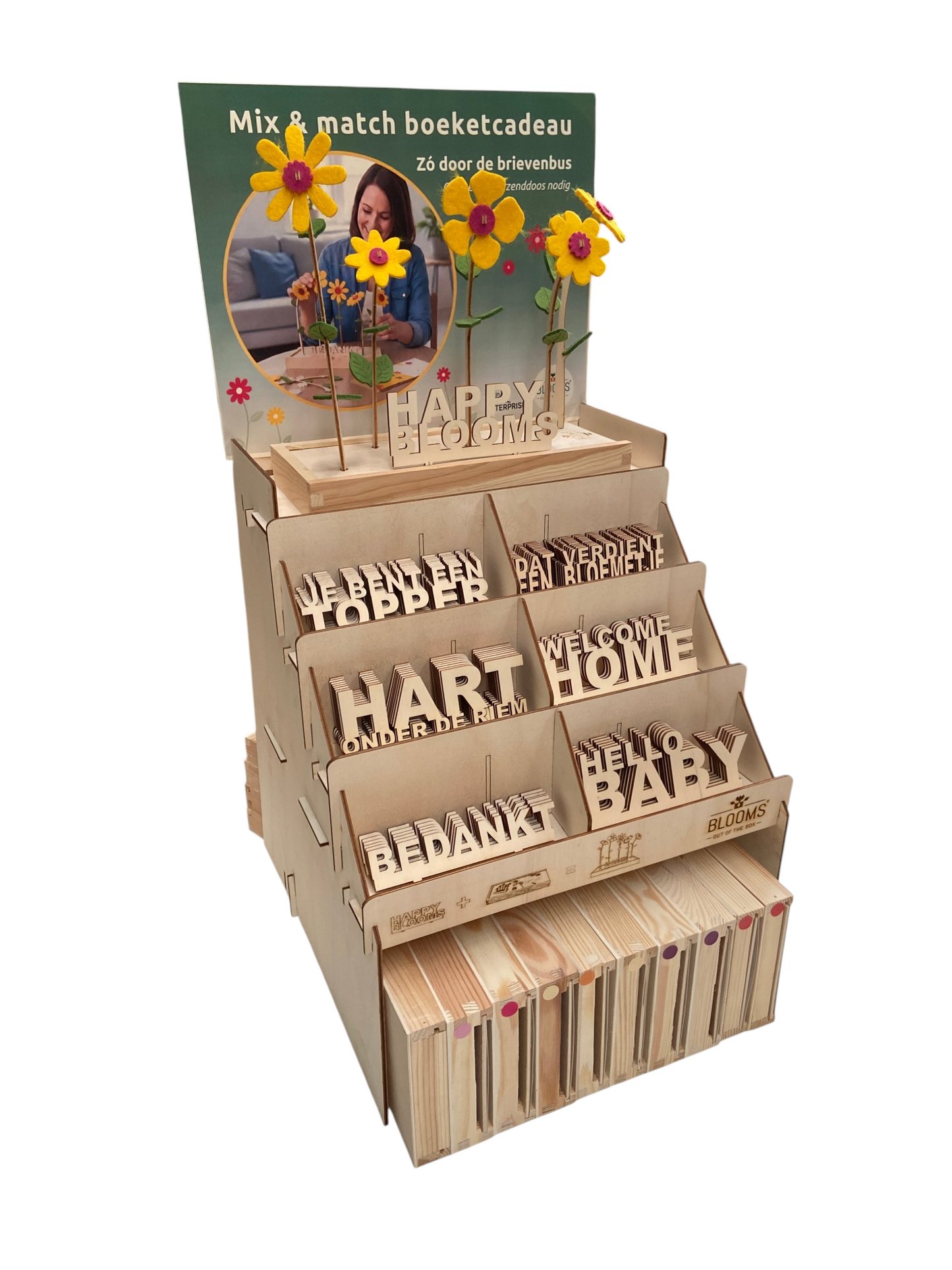 Reseller BloomsBox display set