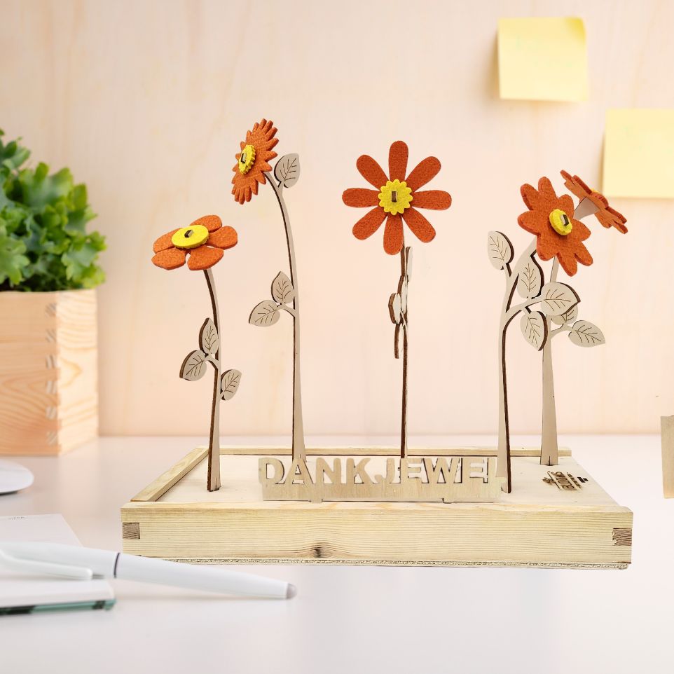Happy Blooms 'Bedankt' - Blooms out of the Box