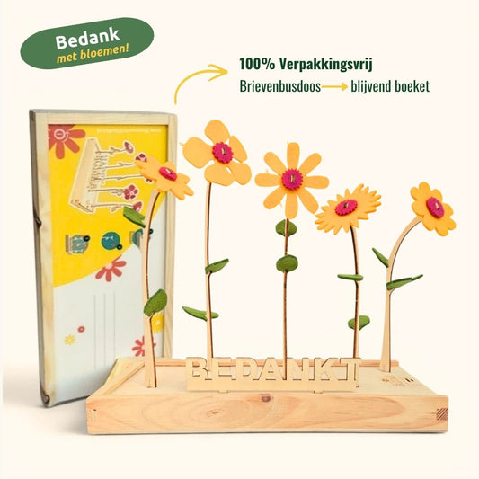 Happy Blooms 'Bedankt' - Blooms out of the Box