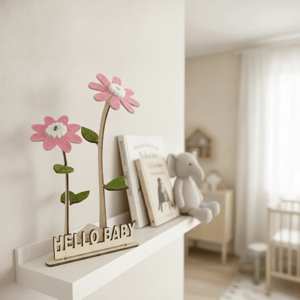 Happy Blooms - Duo 'Hello Baby' - duurzaam bloem- & plantcadeau | Blooms out of the Box