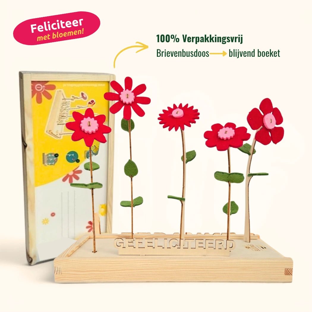 Happy Blooms 'Gefeliciteerd' - Blooms out of the Box