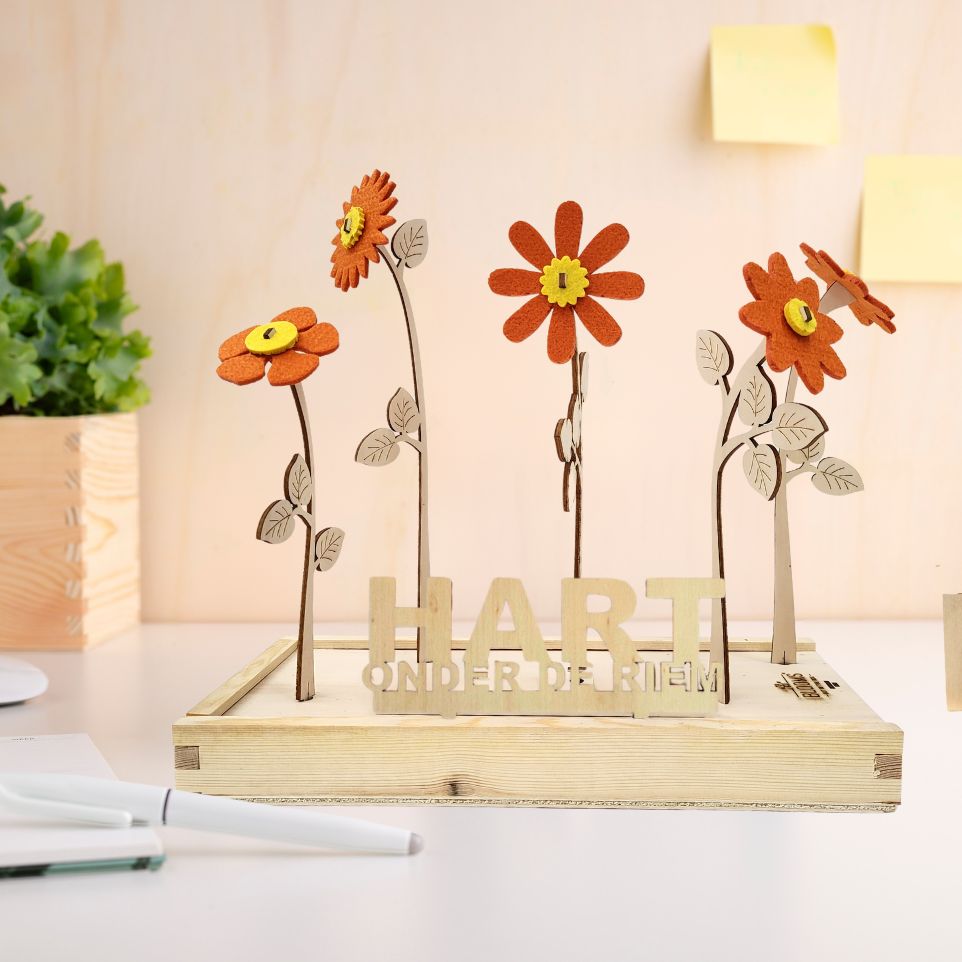 Happy Blooms 'Hart onder de riem' - Blooms out of the Box
