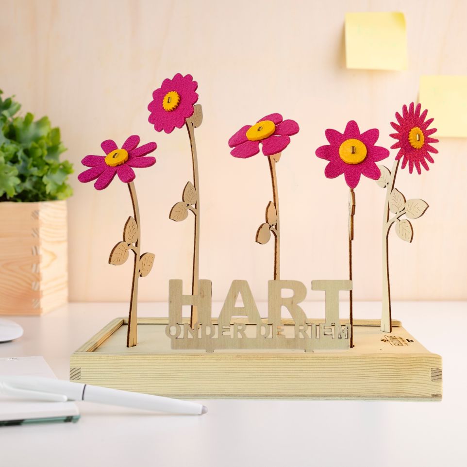 Happy Blooms 'Hart onder de riem' - Blooms out of the Box