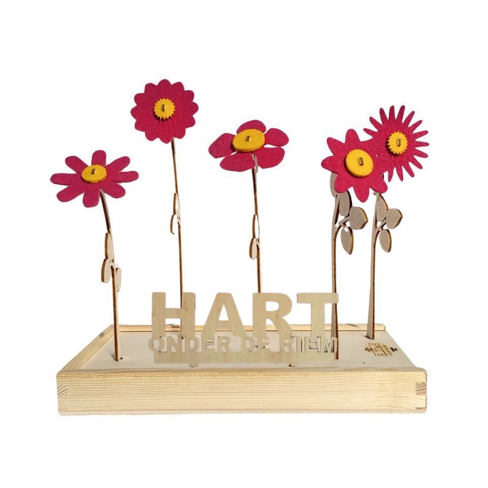 Happy Blooms 'Hart onder de riem' - Blooms out of the Box