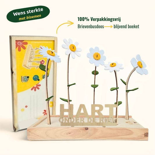 Happy Blooms 'Hart onder de riem' - Blooms out of the Box