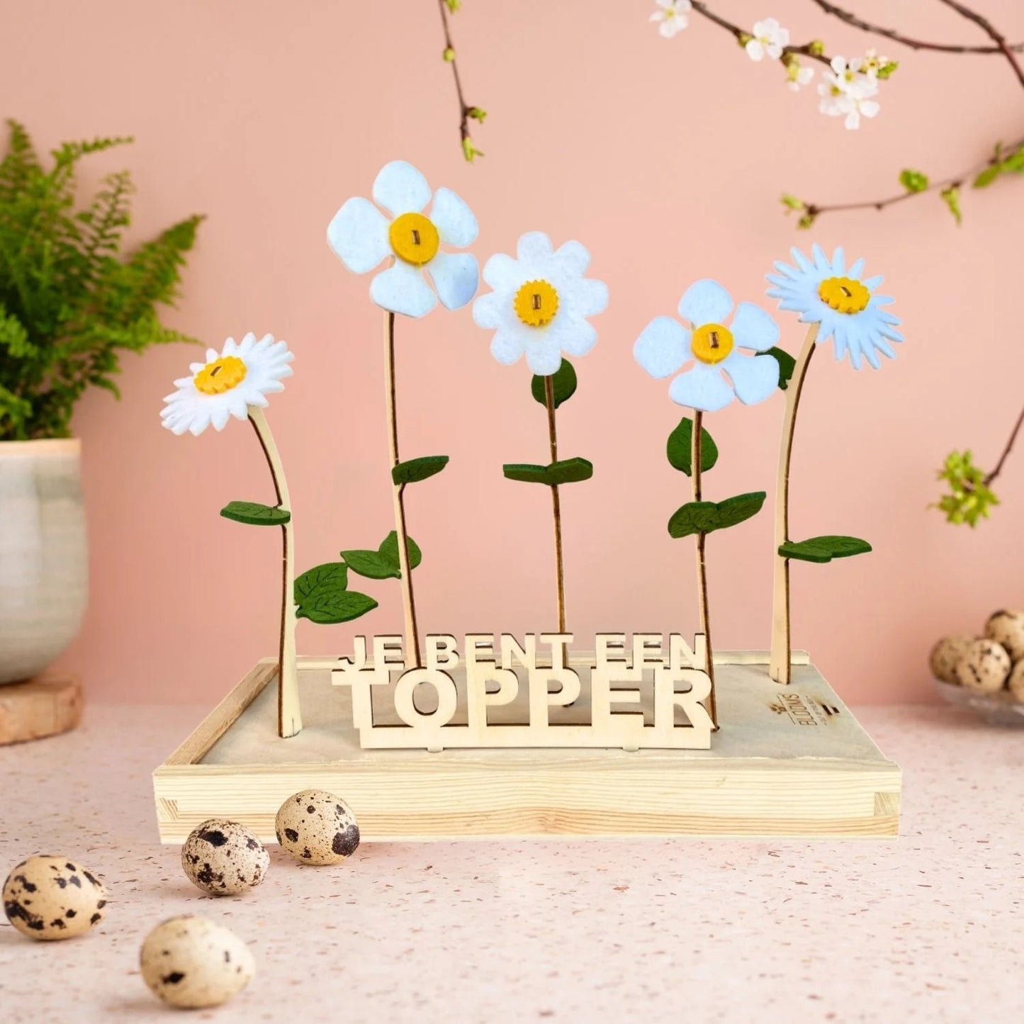 Happy Blooms 'Je bent een topper' - Blooms out of the Box