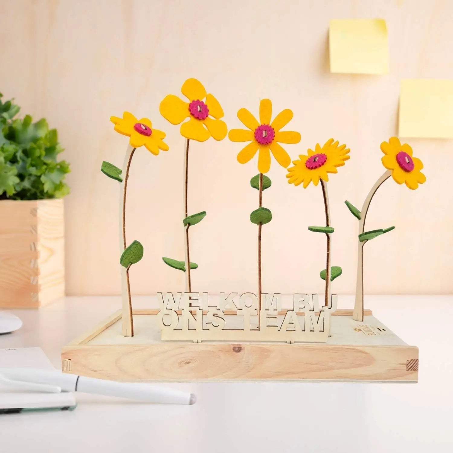 Happy Blooms 'Welkom bij ons team' - Blooms out of the Box