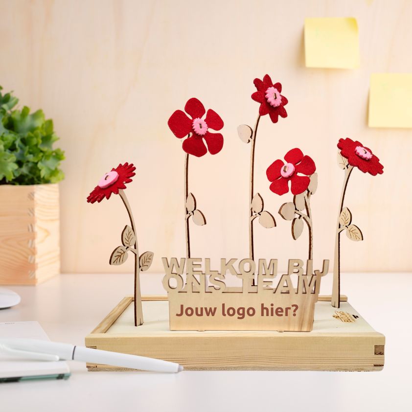Happy Blooms 'Your logo' (vanaf 10) - Blooms out of the Box