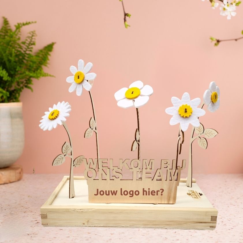 Happy Blooms 'Your logo' (vanaf 10) - Blooms out of the Box