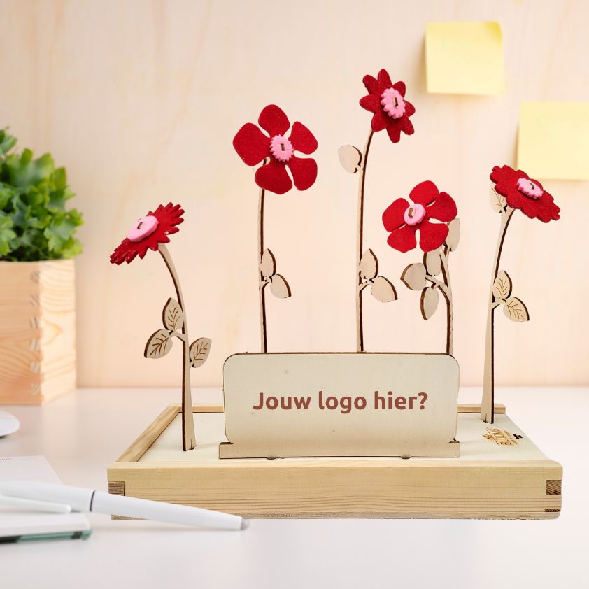 Happy Blooms 'Your logo' (vanaf 10) - Blooms out of the Box