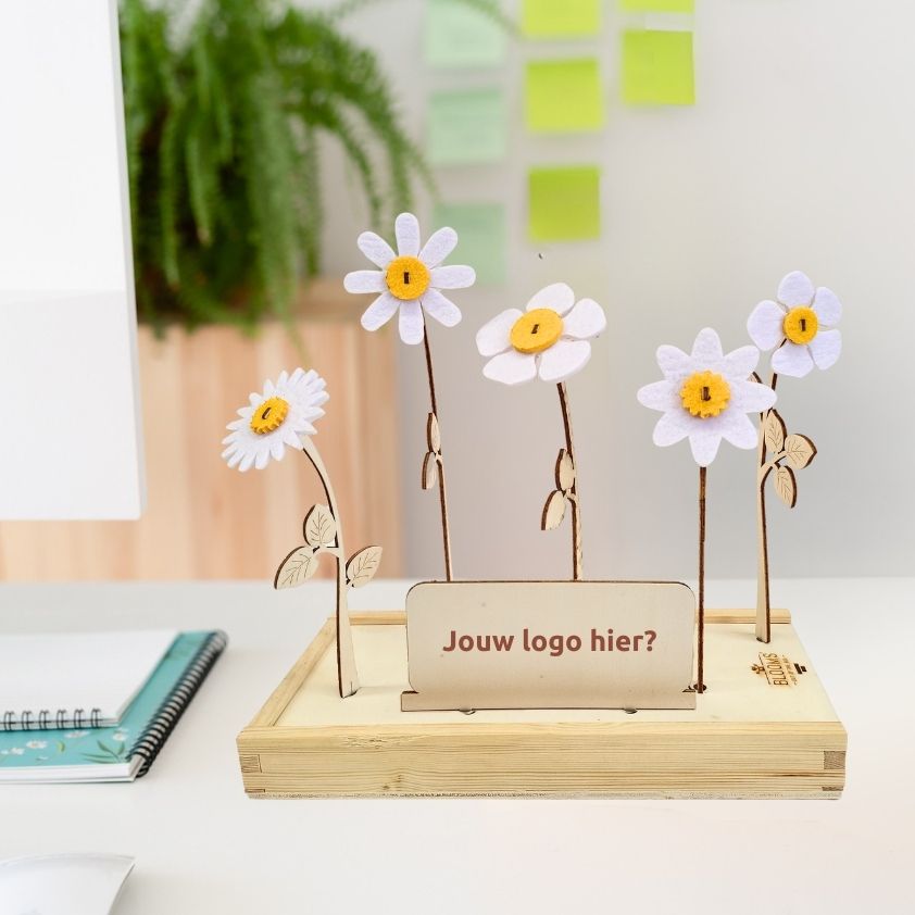 Happy Blooms 'Your logo' (vanaf 10) - Blooms out of the Box