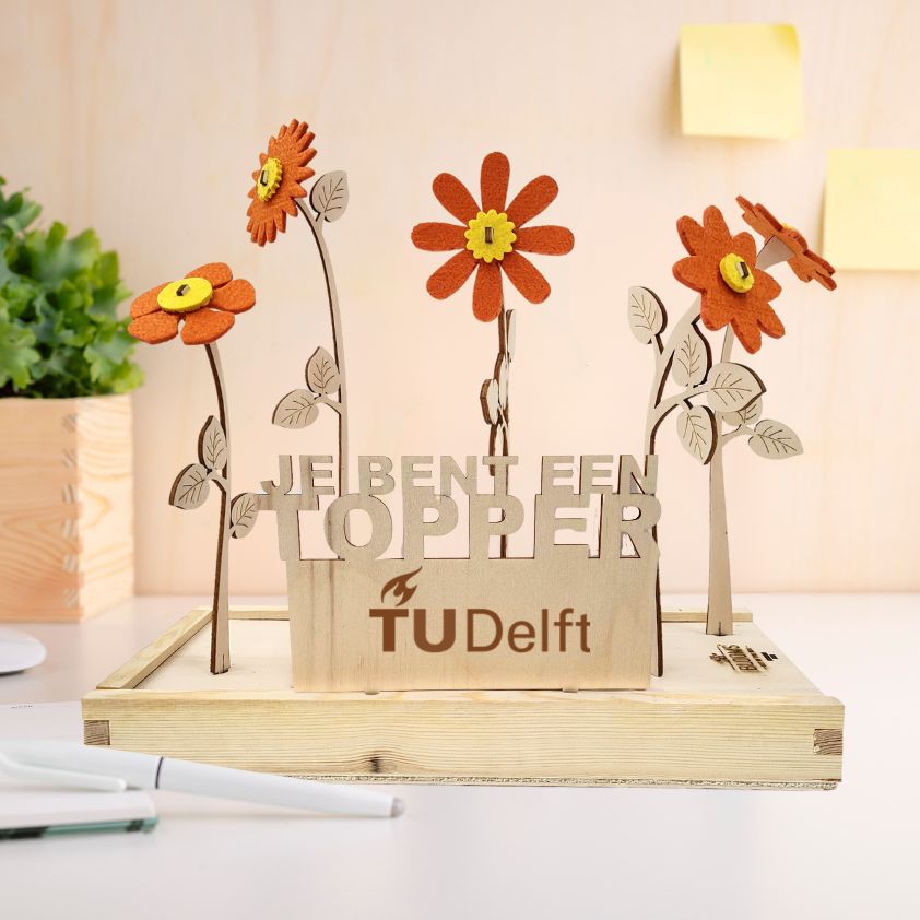 Happy Blooms 'Your logo' (vanaf 10) - Blooms out of the Box